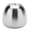 Svícen na čajovou svíčku ORA 6,5 cm, stříbrná, nerezová ocel, Stelton