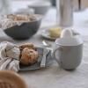 Jídelní talíř EMMA 22 cm, sada 2 ks, šedá, kamenina, Stelton