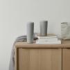 Termohrnek CARRIE 400 ml, světle šedá, nerezová ocel, Stelton