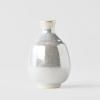 Láhev na saké PEARL 300 ml, stříbrná, keramika, MIJ