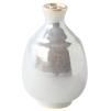 Láhev na saké PEARL 300 ml, stříbrná, keramika, MIJ