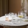 Sklenice na vodu RIPPLE 200 ml, sada 4 ks, čirá, ferm LIVING