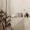 Kelímek na zubní kartáčky BON 6,5 cm, písková, porcelán, ferm LIVING