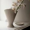 Váza FOUNTAIN 30,5 cm, bílá, kamenina, ferm LIVING