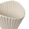 Váza FOUNTAIN 30,5 cm, bílá, kamenina, ferm LIVING