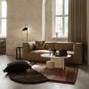 Nástěnná lampa ARUM 26 cm, černá, hliník, ferm LIVING