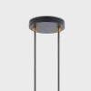 Závěsná lampa KILTER 64 cm, mosaz, Tala