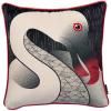 Povlak na dekorační polštář DODO PAVONE 50 x 50 cm, černá, polyester, Moooi