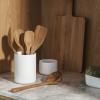Děrovaná lžíce NORDIC KITCHEN 29 cm, hnědá, bambus, Eva Trio