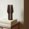 Přenosná stolní lampa RADIANT 28 cm, LED, tmavě hnědá, dřevo, Eva Solo