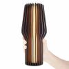 Přenosná stolní lampa RADIANT 28 cm, LED, tmavě hnědá, dřevo, Eva Solo