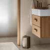 Pedálový odpadkový koš TUBO 3 l, šedá metalická, ocel, Blomus
