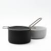Odkapávací víko EVA TRIO 16 cm, nerezová ocel / silikon, Eva Trio