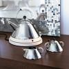 Rychlovarná konvice MG32 1,5 l, stříbrná / černá, nerezová ocel, Alessi