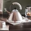 Rychlovarná konvice MG32 1,5 l, stříbrná / černá, nerezová ocel, Alessi