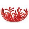 Mísa na ovoce MEDITERRANEO 25 cm, červená, nerezová ocel / epoxidová pryskyřice, Alessi