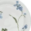 Dezertní talíř HAMMERSHOI SUMMER - FORGET ME NOT 22 cm, bílá, porcelán, Kähler