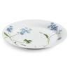Dezertní talíř HAMMERSHOI SUMMER - FORGET ME NOT 22 cm, bílá, porcelán, Kähler
