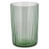 Sklenice na vodu KUSINTHA 280 ml, sada 4 ks, zelená, sklo, Bitz