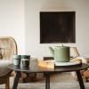 Čajová konvice DUET DESIGN BOSTON 1,1 l, armádní zelená, nerezová ocel, Bredemeijer