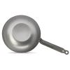 Wok MINERAL B 24 cm, s plochým dnem, uhlíková ocel, de Buyer