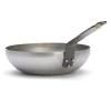 Wok MINERAL B 24 cm, s plochým dnem, uhlíková ocel, de Buyer