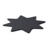 Servírovací deska DURACORE STAR 26 cm, černá, kompozit, Continenta